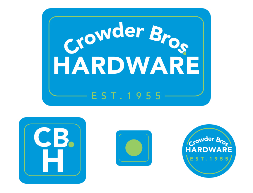 Crowder Bros. Hardware Logos