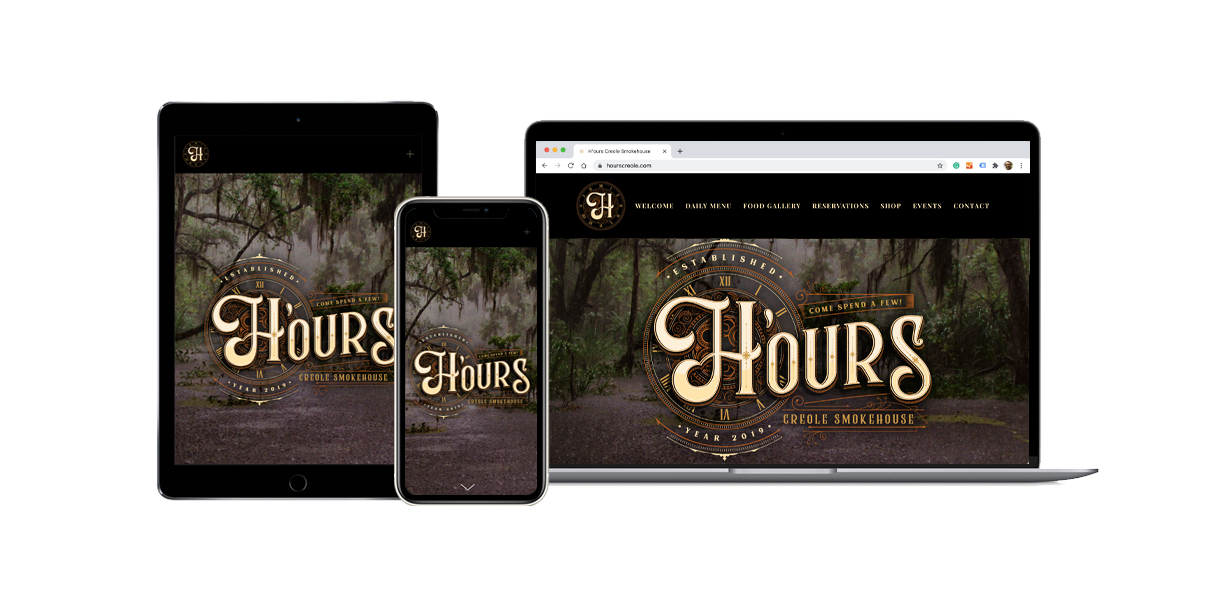 H'ours Creole Smokehouse Branding & Marketing by Anaconda Agency