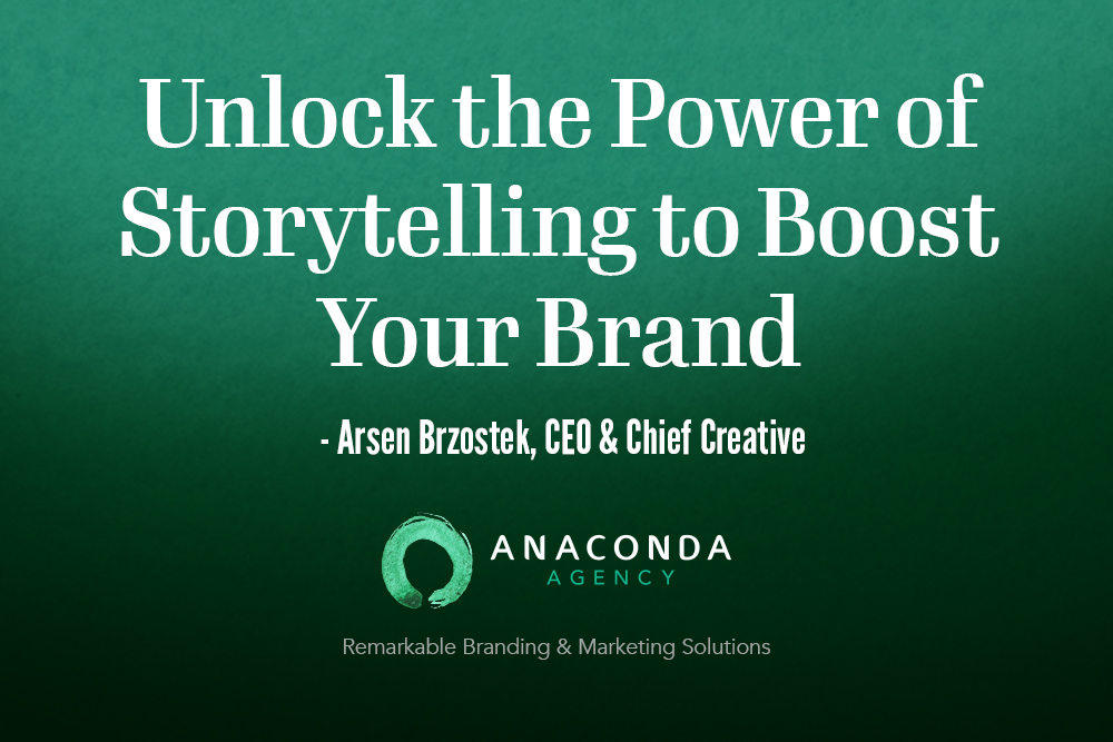 Anaconda Agency Brand Storytelling Article